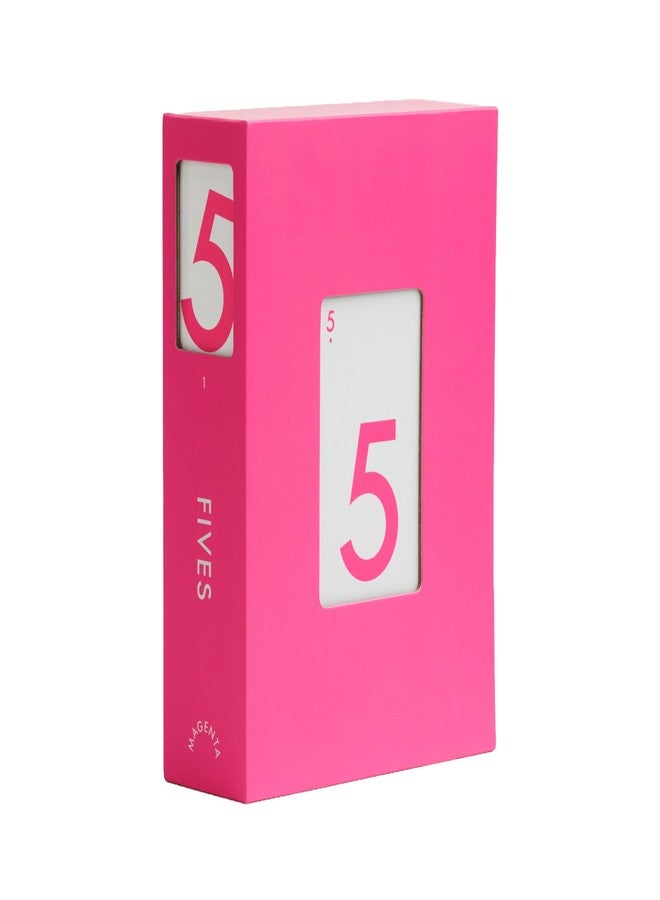 CMYK لعبة الورق CMYK Fives - إصدار ماجنتا، إصدارات فاخرة وجميلة من أفضل ألعاب الورق الحديثة - Image 1